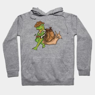 Cowboy Frog and his Steed Hoodie